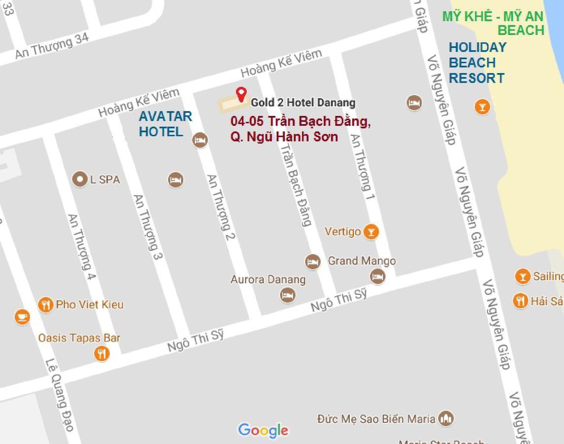 Peace Town Hotel Da Nang Eksteriør billede