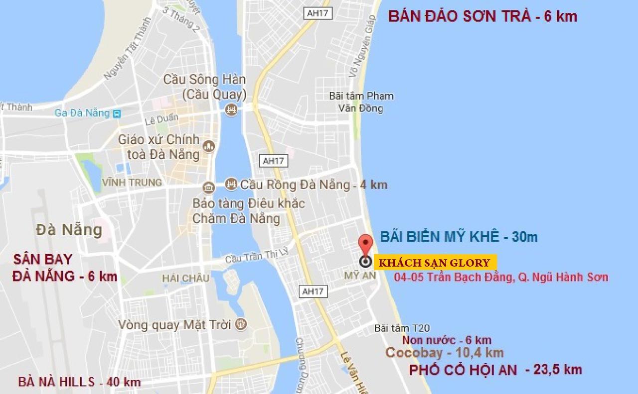Peace Town Hotel Da Nang Eksteriør billede